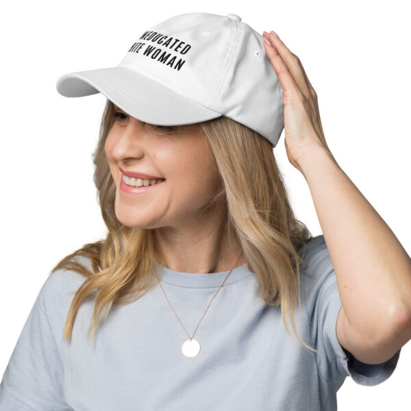 Uneducated White Woman Hat - Image 2